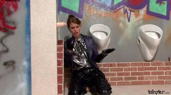 Gloves Won't Protect Her From The Slime Blast! Screencap 21 on www.sinx.com