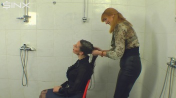 Gorgeous Girls Wash And Lather Their Hair Screencap 12 on www.sinx.com