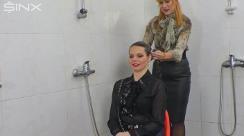 Gorgeous Girls Wash And Lather Their Hair Screencap 17 on www.sinx.com
