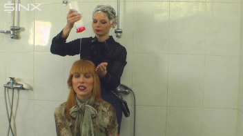 Gorgeous Girls Wash And Lather Their Hair Screencap 25 on www.sinx.com
