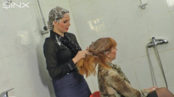 Gorgeous Girls Wash And Lather Their Hair Screencap 30 on www.sinx.com