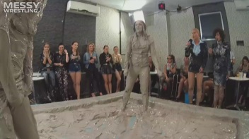 Messy Wrestling: Freak Up Your Fancy With A Full Body Blast Of Mud! Screencap 25 on www.sinx.com