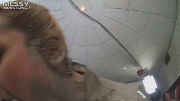 Messy Wrestling: Freak Up Your Fancy With A Full Body Blast Of Mud! Screencap 28 on www.sinx.com