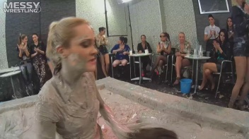 Messy Wrestling: Freak Up Your Fancy With A Full Body Blast Of Mud! Screencap 33 on www.sinx.com