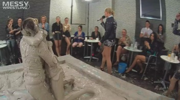 Messy Wrestling: Freak Up Your Fancy With A Full Body Blast Of Mud! Screencap 36 on www.sinx.com