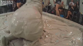 Messy Wrestling: Freak Up Your Fancy With A Full Body Blast Of Mud! Screencap 44 on www.sinx.com