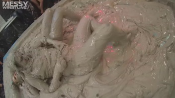 Messy Wrestling: Freak Up Your Fancy With A Full Body Blast Of Mud! Screencap 50 on www.sinx.com