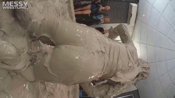 Messy Wrestling: Freak Up Your Fancy With A Full Body Blast Of Mud! Screencap 70 on www.sinx.com