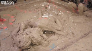 Messy Wrestling: Fully Clothed Fueds In The Mud! 4 No Mercy Catfighters Get Their Slop On! Screencap 98 on www.sinx.com