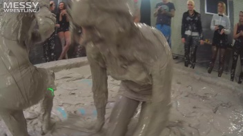 Messy Wrestling: Fully Clothed Fueds In The Mud! 4 No Mercy Catfighters Get Their Slop On! Screencap 99 on www.sinx.com
