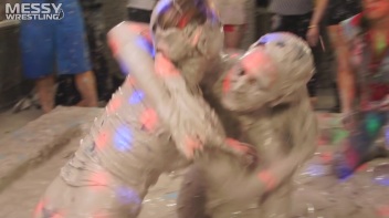 Messy Wrestling: Fully Clothed Fueds In The Mud! 4 No Mercy Catfighters Get Their Slop On! Screencap 30 on www.sinx.com
