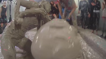 Messy Wrestling: Fully Clothed Fueds In The Mud! 4 No Mercy Catfighters Get Their Slop On! Screencap 40 on www.sinx.com