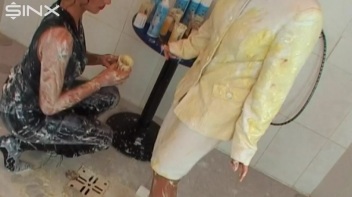 Gorgeous Brunettes Smeared In Cream And Puddings Screencap 57 on www.sinx.com