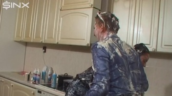 Whipped Cream Fight In The Kitchen Screencap 52 on www.sinx.com
