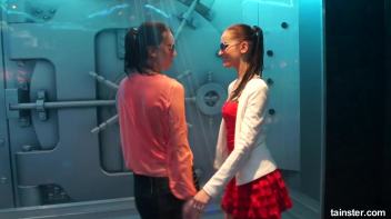 Soaking wet dancers in chic outfits Screencap 9 on www.sinx.com