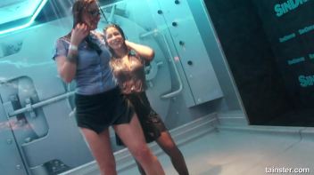 Soaking wet dancers in chic outfits Screencap 39 on www.sinx.com