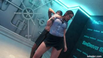 Soaking wet dancers in chic outfits Screencap 41 on www.sinx.com