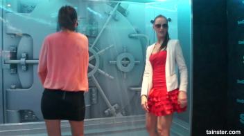 Soaking wet dancers in chic outfits Screencap 5 on www.sinx.com