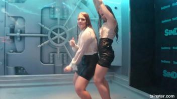 Soaking wet dancers in chic outfits Screencap 71 on www.sinx.com