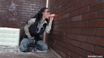 Alice Nice covered in jizz within seconds Screencap 22 on www.sinx.com