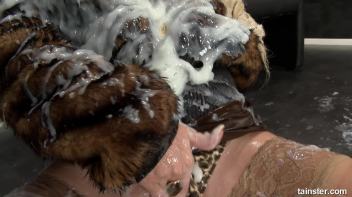 Blonde covered in cum Screencap 73 on www.sinx.com