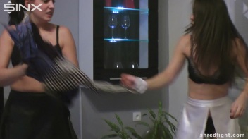 Lingerie Clad Cuties Heated Female Wrestling - Cam 1 Screencap 63 on www.sinx.com