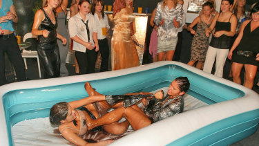 Latest deal - Tearing Clothes Off In The Oil Pit