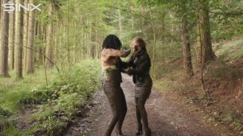 A Fiery Catfight In The Forest Screencap 37 on www.sinx.com