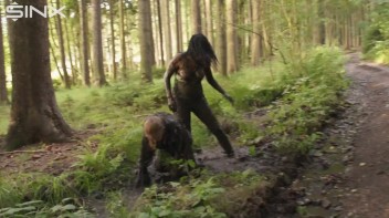 A Fiery Catfight In The Forest Screencap 41 on www.sinx.com