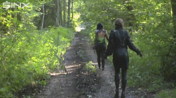 A Fiery Catfight In The Forest Screencap 50 on www.sinx.com