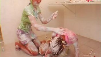 Toothpaste Fueled Catfight Screencap 104 on www.sinx.com