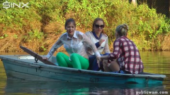 Boating Babes End Up Wet And Messy - Cam 2 Screencap 57 on www.sinx.com