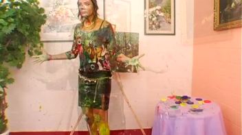 Time To Get Dirty With Finger Paints! Screencap 89 on www.sinx.com