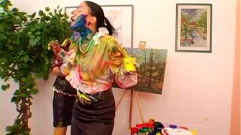 Time To Get Dirty With Finger Paints! Screencap 50 on www.sinx.com