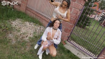 Submissive Slut Has Oiled Lezdom Experience Screencap 116 on www.sinx.com