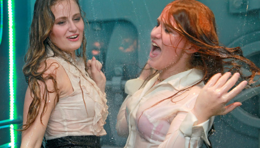 Latest deal - Soaking wet dancers in chic outfits