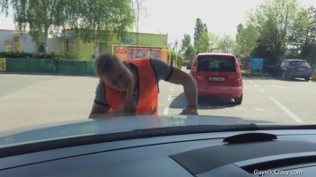 Some Guys Just Love Their Car! Screencap 10 on www.sinx.com