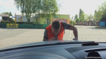 Some Guys Just Love Their Car! Screencap 13 on www.sinx.com