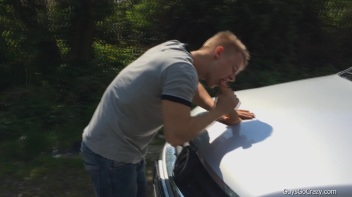 Some Guys Just Love Their Car! Screencap 29 on www.sinx.com