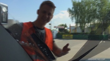 Some Guys Just Love Their Car! Screencap 3 on www.sinx.com