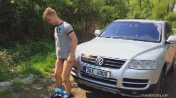 Some Guys Just Love Their Car! Screencap 32 on www.sinx.com