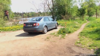 Some Guys Just Love Their Car! Screencap 34 on www.sinx.com