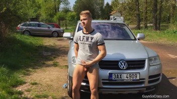 Some Guys Just Love Their Car! Screencap 47 on www.sinx.com