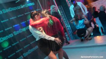 After Work Orgy Rampage Part 1 - Lesbo Cam Screencap 68 on www.sinx.com