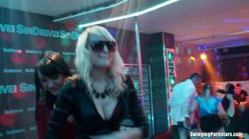 After Work Orgy Rampage Part 1 - Lesbo Cam Screencap 73 on www.sinx.com