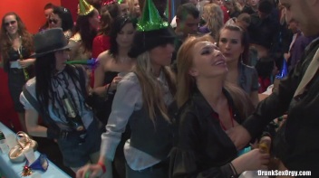 New Year's Sex Ball Part 1 - Cam 3 Screencap 80 on www.sinx.com