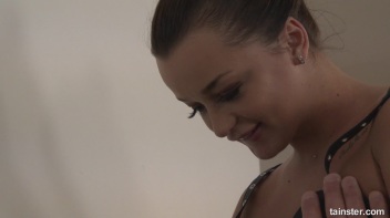 Leaving Some Spunk and Piss On A Leather Lady! Screencap 7 on www.sinx.com