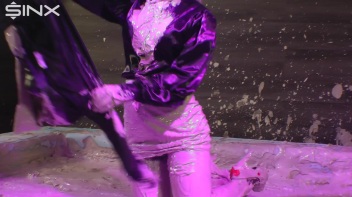 Seductive Blonde Covers Herself In Mud Screencap 38 on www.sinx.com