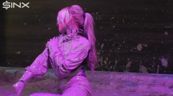 Seductive Blonde Covers Herself In Mud Screencap 43 on www.sinx.com
