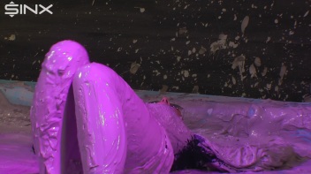 Seductive Blonde Covers Herself In Mud Screencap 50 on www.sinx.com